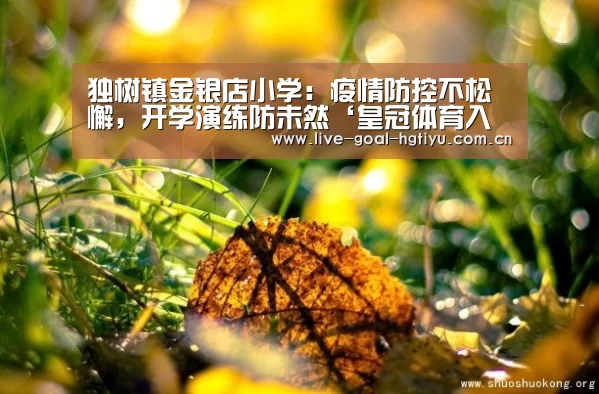 独树镇金银店小学:疫情防控不松懈,开学演练防未然‘皇冠体育入口’(图2) 皇冠体育入口